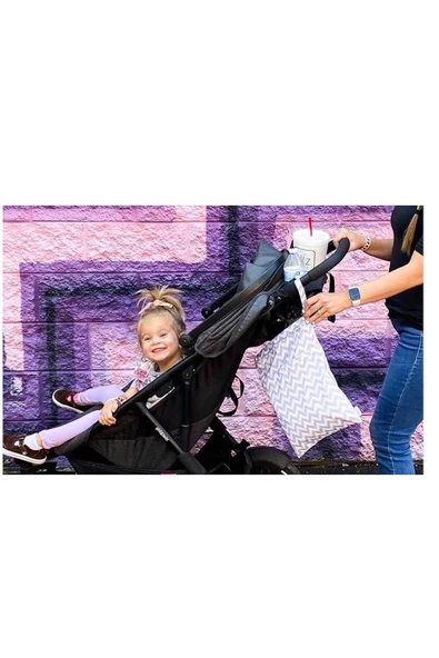 RevuBaby Anne Bebek Çantası Bebek  Arabası Islak Mendil  Bez Taşıma Çantası - 2