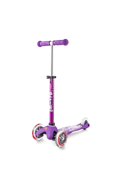 Micro Mini Deluxe 3 Tekerlekli Scooter Purple  Mor 2+ Yaş