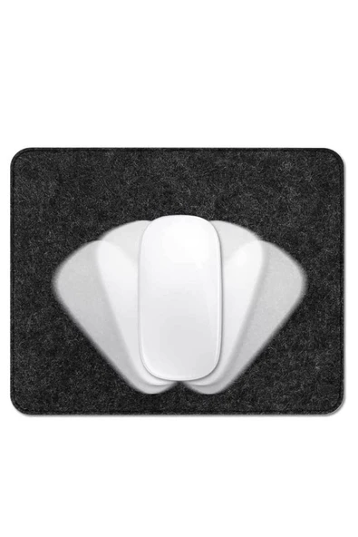 RevuBaby Mause Pedi Kaymaz Keçe Tabanlı Dikişli Kenarlara Sahip Mouse Pedi 24x20 cm - 3