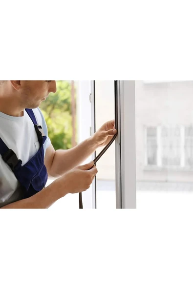 Pimapen Değiştirme Contası Siyah Renk Pvc Pencere Fitili 25 Metre Bütün Markalara Uyumlu - 4