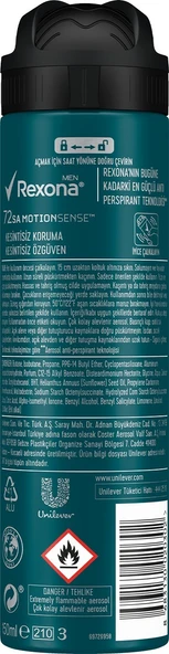 Rexona Invisible Black & White Üstün Koruma Erkek Deodorant 150 ml - 8