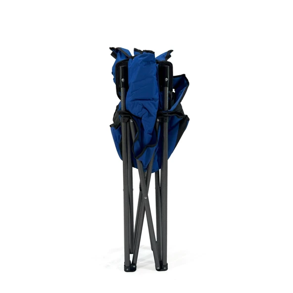 Katlanır Kamp Piknik Sandalyesi - Madfox Echo - Bardaklıklı - Mavi - 547287 - Taşıma Çantalı - Resim 6