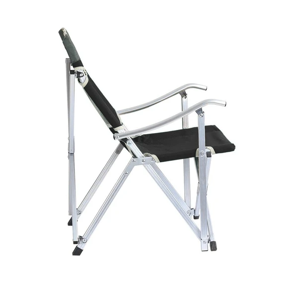 Katlanır Kamp Piknik Sandalyesi - Madfox Dachuan - Siyah - 547213 - Taşıma Çantalı - Resim 3