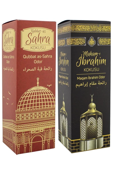 Kubbetüs Sahra Ve Makamı İbrahim Kokusu Sprey 400 Ml. Siyah