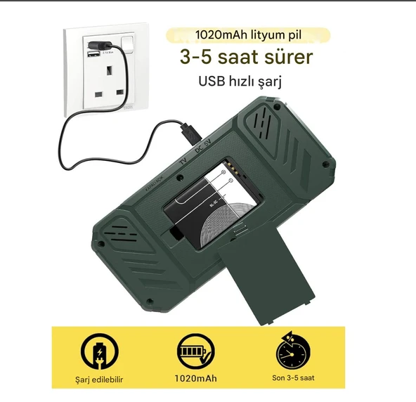 S8 Game CONSOLE-520 Oyunlu 3.0 inç Ekranlı Taşınabilir Mini Atari Gamebox - 4