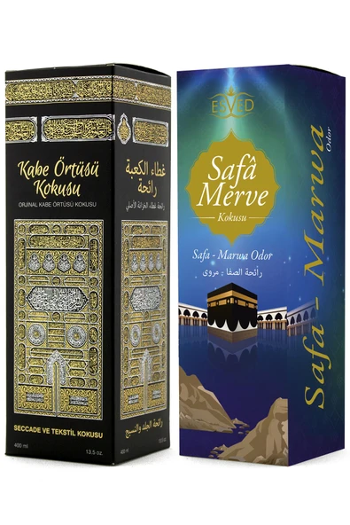 Kabe Örtüsü Ve Safa Merve Kokusu Sprey 400 Ml.