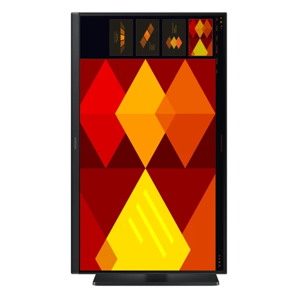 Samsung Essential S4 LS22D400GAUXUF 21.5" 100Hz 5Ms HDMI+DP+USB FullHD IPS Pivot Vesa Monitör - Resim 3