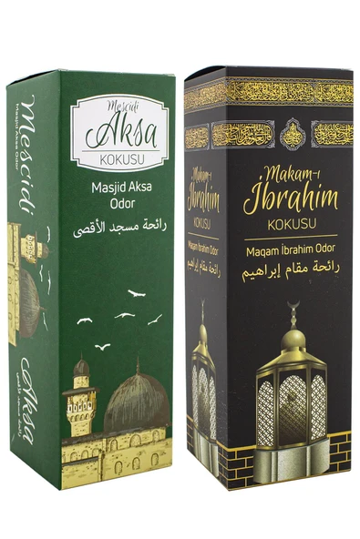Mescidi Aksa Ve Makamı İbrahim Kokusu Sprey 400 Ml. Siyah