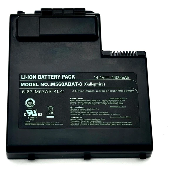 M560ABAT-8 Notebook Batarya Pil – Yüksek Performanslı, Uzun Ömürlü, Orijinal Uyumlu Güç Kaynağı - 2