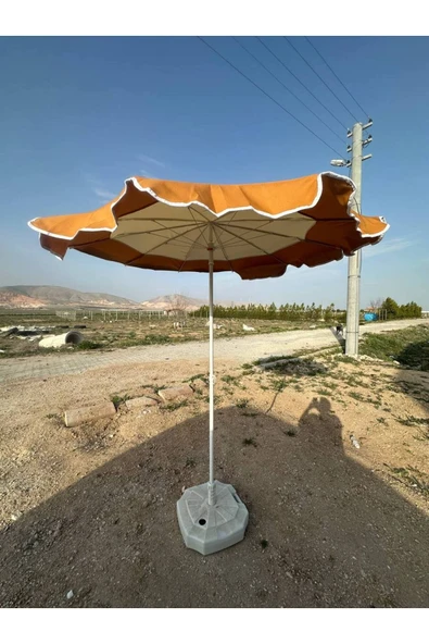 Alperen Şemsiye Plaj Şemsiyesi Bahçe Balkon Teras Şemsiyeleri - 3