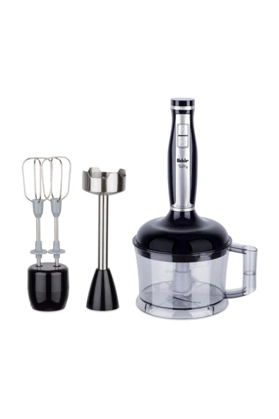 Fakir Taffy Blender Seti - Siyah MAĞAZA TEŞHİR ÜRÜNÜDÜR.