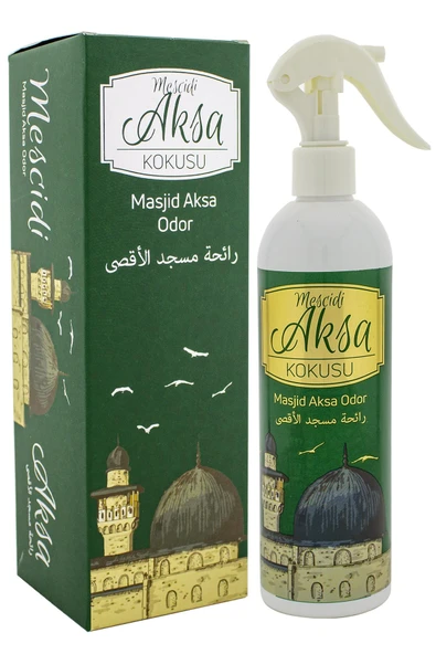 Kabe Örtüsü Kokusu Mescidi Aksa Kokusu Kubbetül Sahra kokusu Ve Makamı İbrahim Kokusu Sprey 400 Ml. - 1