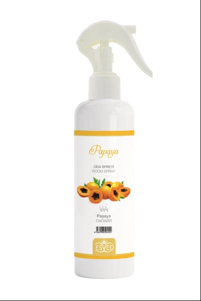 Papaya Kokusu Oto Kokusu Spreyli Araç Oda Ve Ortam Kokusu 400 Ml Kalıcı Uzun Ömürlü