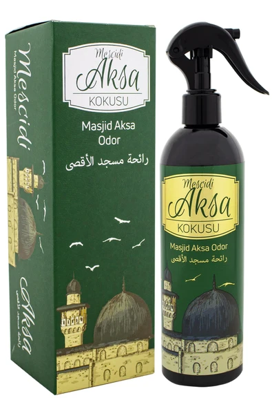Kabe Örtüsü kokusu Medine Ravza Kokusu Mescidi Aksa Kokusu Sprey 400 Ml. - Resim 4