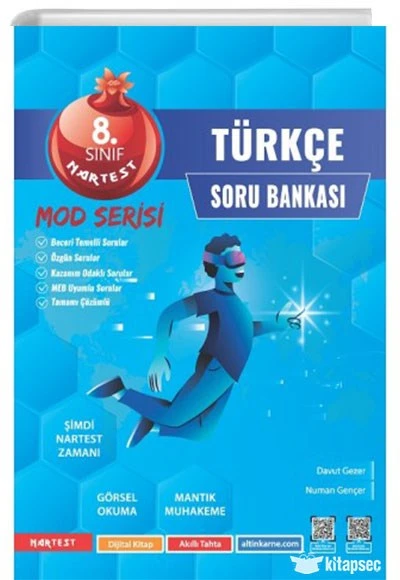 8. Sınıf Mod Türkçe Soru Bankası Nartest Yayınları