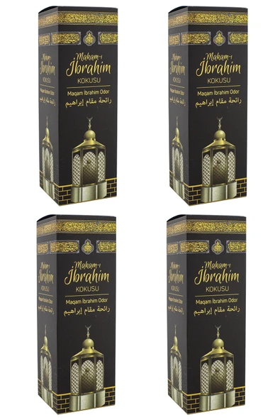 Makamı İbrahim Kokusu Sprey 400 Ml 4 Adet ürün görseli 1