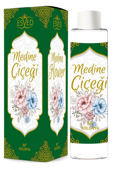 Mekke Çiçeği Ve Medine Çiçeği Kolonya 400Ml. 80 Derece 4 Adet - Resim 3