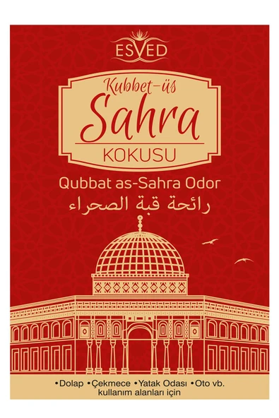 Kubbetüs Sahra Kokusu Sprey 400 Ml Dolap ve Çekmece Kokusu Hediyeli - 3