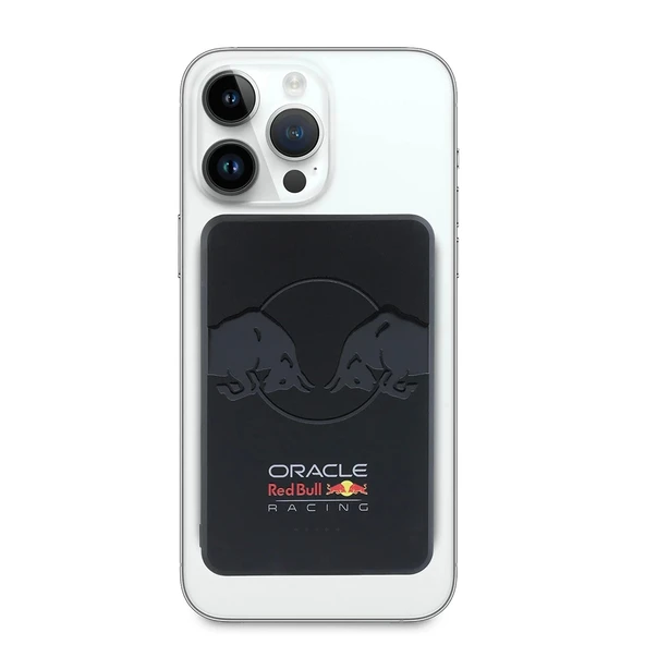 Redbull Orjinal Lisanslı M-safe Şarj Özellikli Dijital LED Göstergeli Çift Boğa Baskılı Powerbank 5000mAh 15W - 2