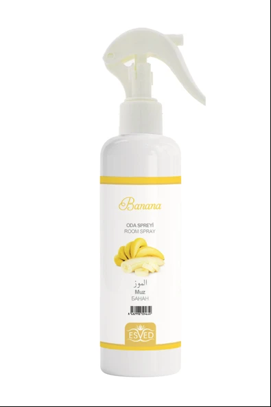 Muz Kokusu Oto Kokusu Spreyli Araç Oda Ve Ortam Kokusu 400 Ml Kalıcı Uzun Ömürlü ürün görseli 1