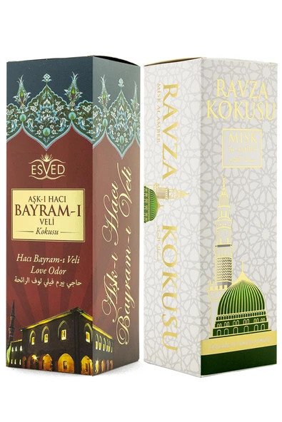 Medine Ravza Kokusu Ve Hacı Bayram Veli Kokusu Sprey 400 Ml.