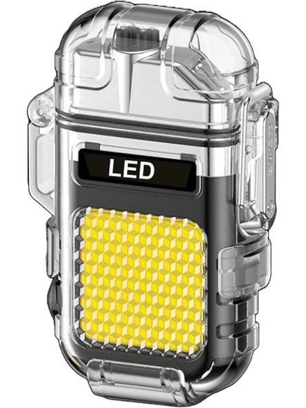 PANTHER PT-6888 USB ŞARJLI ÇAKMAK-FENER 4 RENK 800 LÜMEN - 3