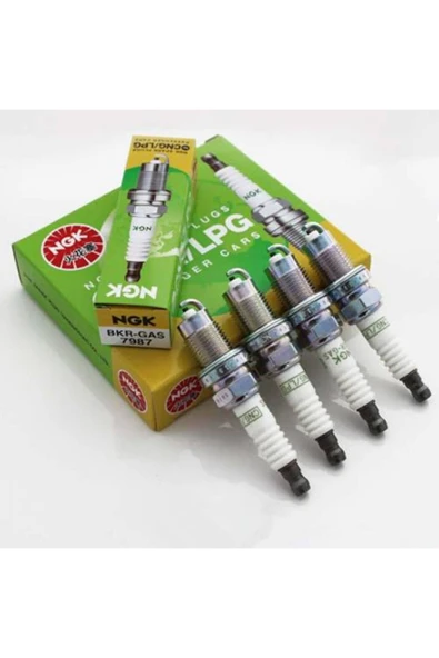 7987 Lpg 4'lü Ateşleme Buji Takımı Bkr5 Bkr6 7987- 7987