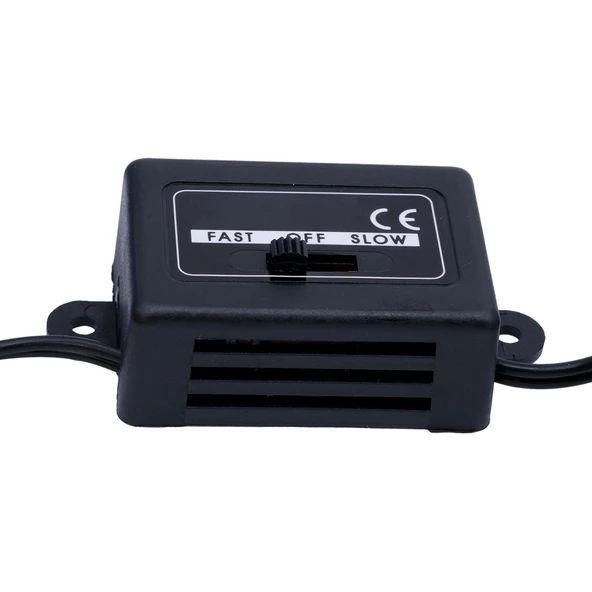 Araç Içi Vantilatör Oto Pervane 10" 24 Volt Uyumlu Mandallı Çakmaklık Girişli - 5