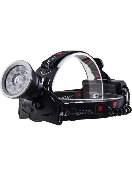 PANTHER PT-5521 USB ŞARJLI KAFA LAMBASI 3X18650 PİLLİ - 4