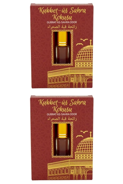 Kubbetüs Sahra Kokusu Alkolsüz Esans 3ml 2 Adet