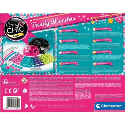 Clementoni 15180 Crazy Chic - Trend Bileklikler - Resim 2