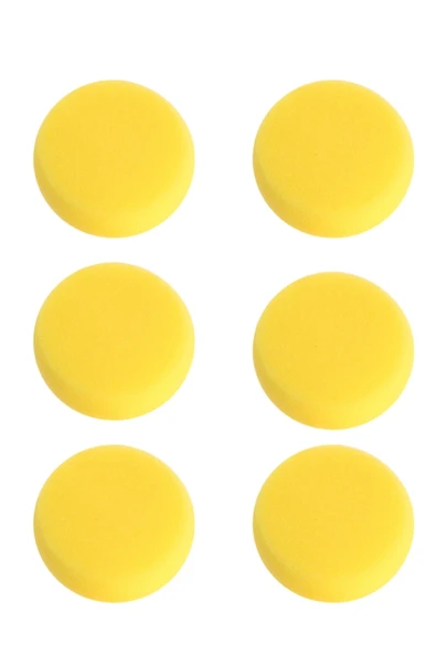 Seramik Rötuş Süngeri 6 Adet Düzeltme Süngeri Yuvarlak Sünger 6'lı Set 7 cm x 2,5 cm ürün görseli