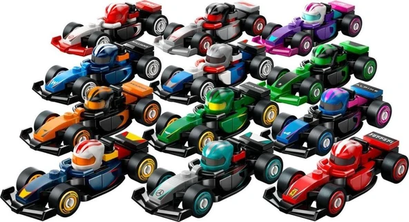 LEGO Minifigures 71049 F1 Race Cars : Tam Set