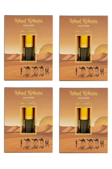 Uhud Kokusu Alkolsüz Esans 3ml 4 Adet
