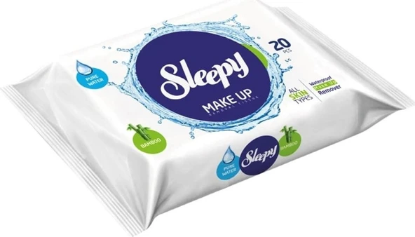 Sleepy Make Up Makyaj Temizleme Mendili 20'li 3 Adet - 2