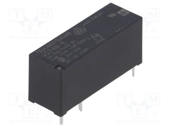 ROLE 24 V 10 AMPER 5 AYAKLI JS24N