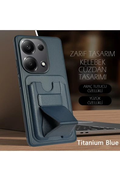 MTL  Redmi Note 13 Pro 4G Standlı ve Cüzdanlı Kılıf - 4