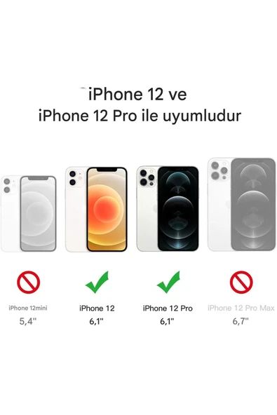 MTL  iPhone 12 Taşlı Magsafe Kılıf - 3