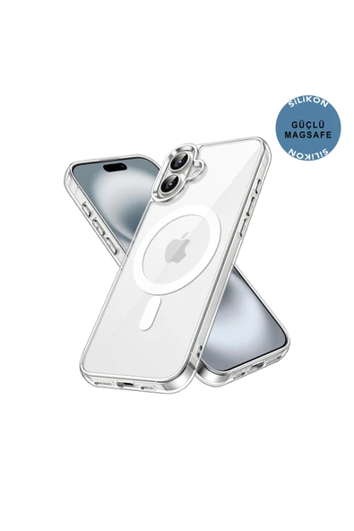 MTL  iPhone 16 Şeffaf Magsafe Kılıf