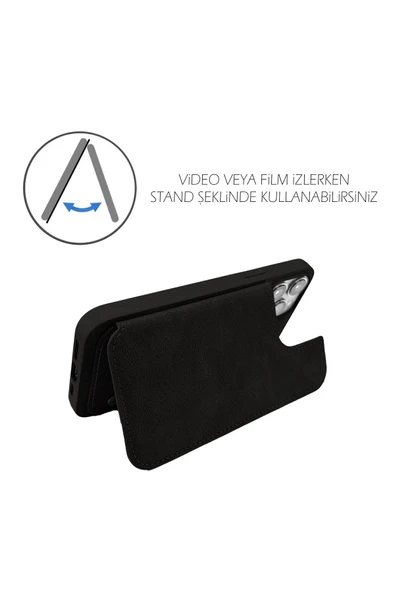 MTL  iPhone 14 Deri Cüzdan Kılıf - 4