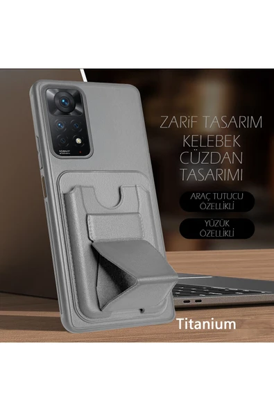 MTL  Redmi Note 11 Pro Standlı ve Cüzdanlı Kılıf - 3