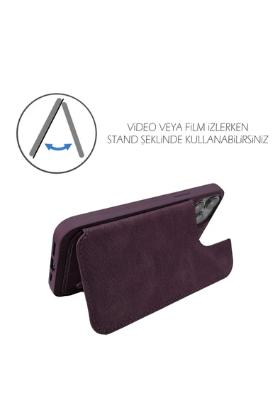 MTL  iPhone 13 Deri Cüzdan Kılıf - 4