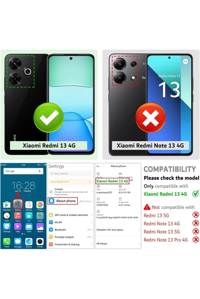 MTL  Redmi 13 4G Standlı ve Cüzdanlı Kılıf - 4