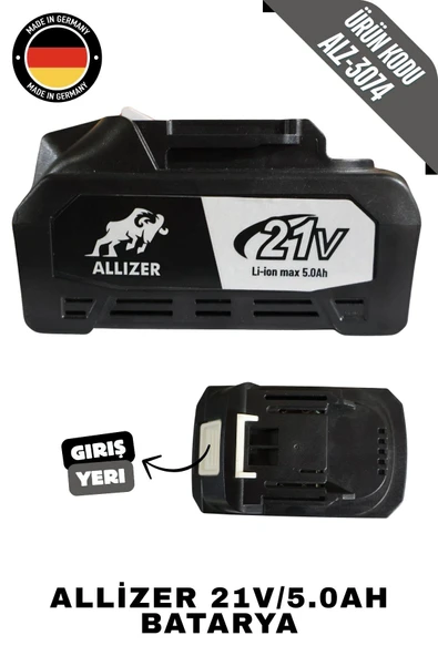 ALLİZER 10 PİLLİ 5 AMPER BATARYA ürün görseli 1