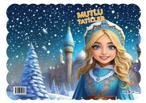 MAVI BONCUK KARNE KILIFI MUTLU TATILLER PRENSES