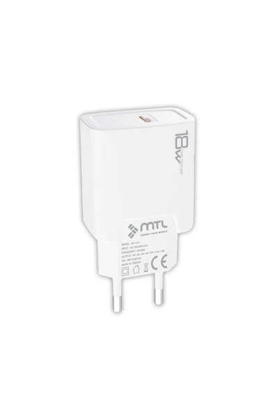 MTL  3 Amper 18W USB Hızlı Ev Tipi Şarj Adaptörü MT1315 - 2