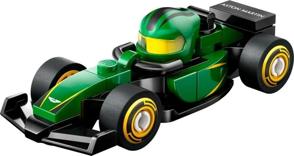 LEGO Minifigures 71049 F1 Race Cars : 5.Aston Martin