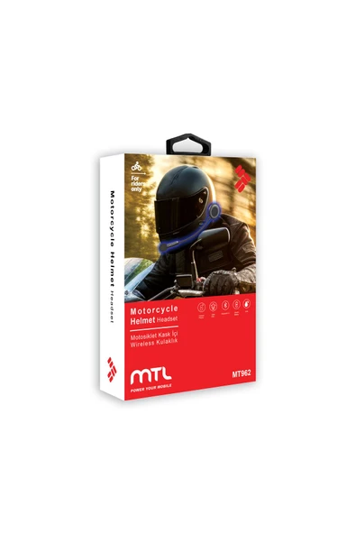 MTL  Motosiklet Bluetooth Kulaklık MT962