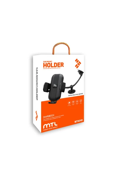 MTL  Araç İçi Vantuzlu Uzun Telefon Tutucu  MT6048