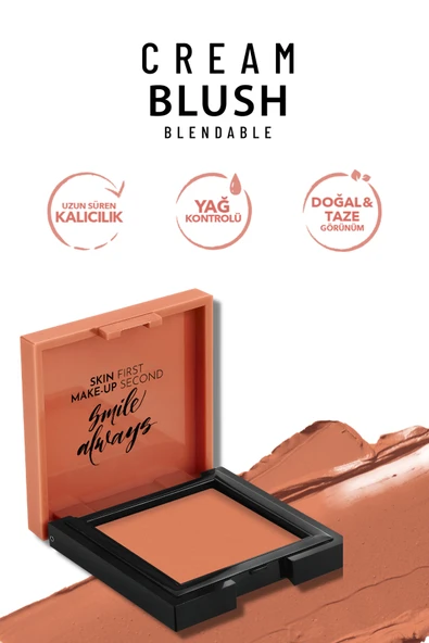 Cream Blush - Krem Allık 44 Blossom - 3